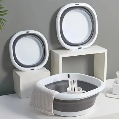 Collapsible Foot Bath Basin For Soaking Feet Thickened | SAMAG