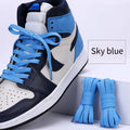 1 pair flat shoes Solid color shoelaces Canvas shoes sports and leisure shoelaces length 100/120/140/160/180cm Shoe accessories