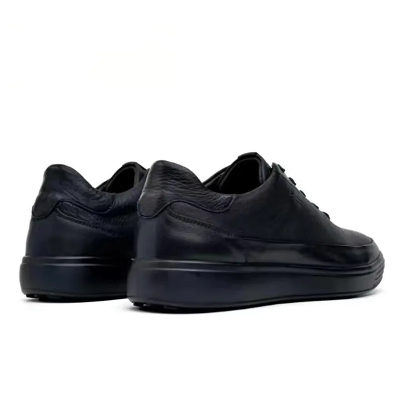 High Quality Men's Genuine Leather Shoes Summer Comfortable Sneakers Fashion Men Shoes Soft Leather Versatile Skateboard Shoes