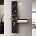 Hydroponic Green Plants Entrance LED Decorative Painting Sandstone Home Decoration Living Room Bedroom Corridor Mural Light