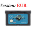 Classic GBA Game Cartridge Breath of Fire Kirby Sonic Advance Wars Golden Sun GBA SP Retro Video Game Collection Gift