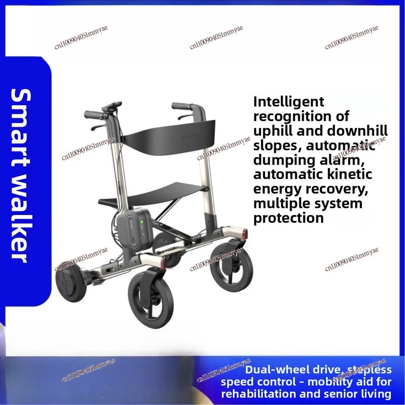 Intelligent Driving Rehabilitation and Elderly Care Intelligent Sensor Double Drive Wheel Stepless Control