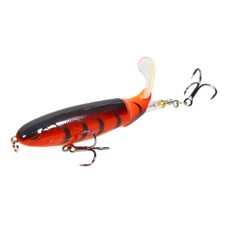 10cm 14cm Topwater Spinner Fishing Lure Popper Artificial | SAMAG