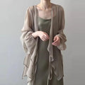 Summer Sun Protection Shirt Korean Women Chiffon Cardigan | SAMAG