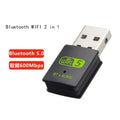 600Mbps USB WiFi Bluetooth Adapter 2 In 1 BT 4.2 Dual Band 2.4G/5GHz Wireless Network Card Driver Free for - Visuel 5 | SAMAG