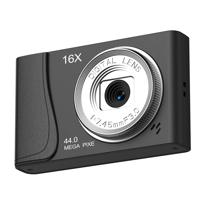 4K Digital Camera  24 Million Pixels Video Camcorder 16x Zoom Compact Cameras Auto Focus for Kids Adult Beginners Photograph