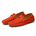 New Men Casual Shoes Fashion Suede Soft Men Loafers Leisure Moccasins Slip on Men's Driving Shoes Lazy Shoe Handmade Flats Comfy
