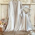 Bride Wedding Robe Dress Suit Women Rayon Bathrobe Gown | SAMAG
