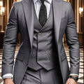 2026 Best Selling Formal Suit Single Breasted Business Outfit Four Seasons mens suits 3 piece