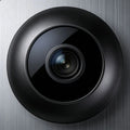 SV06 Only 0.9 inch Camera with Audio/Video Small Cameras for Home Indoor Use Cam Night Vision and Motion Detection
