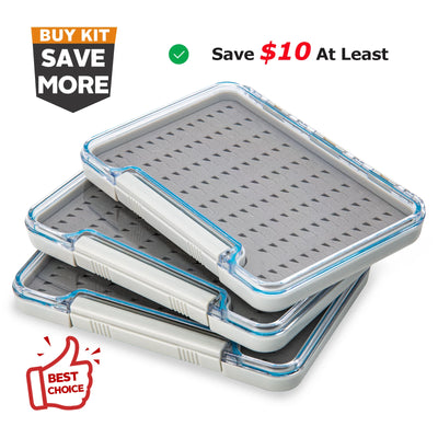 Goture Waterproof Fly Fishing Lure Storage Boxes Case | SAMAG