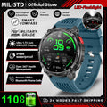 2026 New 1100mah AMOLED Smart Watch Men 170+Sport Fitness LED Flashlight IP69 Waterproof Bluetooth call GPS track Smartwatch iOS