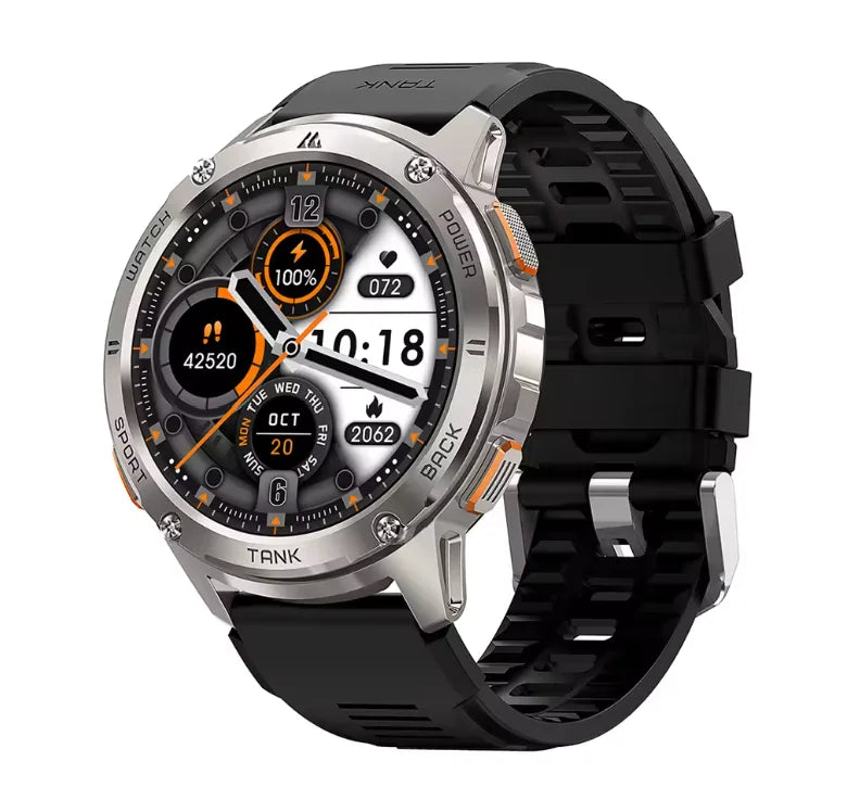 [Hot Selling] KOSPET TANK T3 Smart Watch For Men with Call and Text Digital Fitness Watches AMOLED AI Voice AOD BluetoothTracker