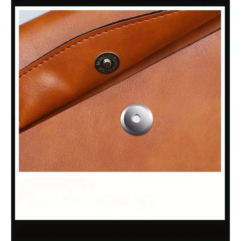 Large Capacity A4 File Folder Organizer with Double-Layer Laptop Protective Sleeve Storage Bag