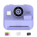 Digital Children Instant Print Camera,  Video Recording, with 32G Card and Thermal Printing, Kids Educational Toy Gift