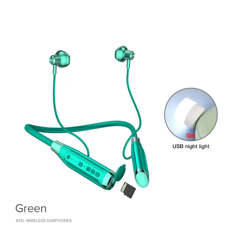 EARDECO 100 Hours Endurance Wireless Headphones Bass In-ear Bluetooth Headphone Earphone Music Sport Earbuds with Mic Stereo