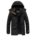 Men Hooded Long Down Jackets Casual Overcoats Warm Parkas Quality Male Winter Jackets Outdoor Long Coats Winter Clothing 6XL