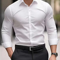 Summer New Men's Long-Sleeve Shirt Business Formal Wear | SAMAG