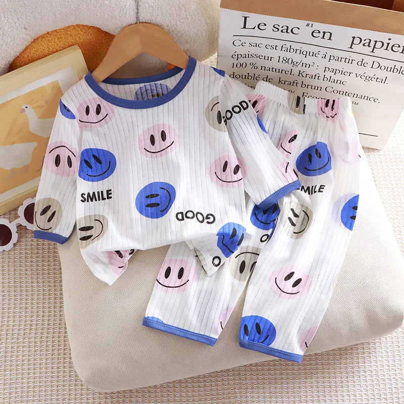 1Set Summer Pour Cotton Boy Girl Outfit Baby Infant - View 7 | SAMAG
