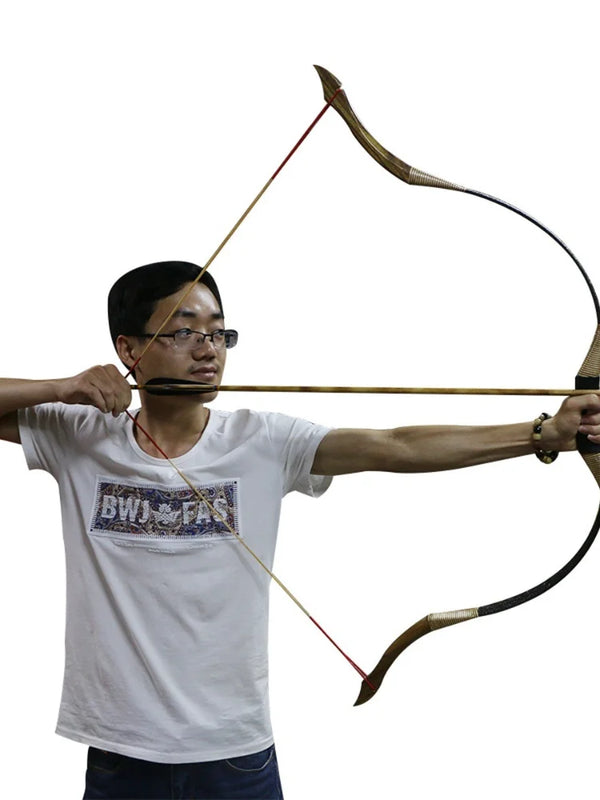 50lbs Traditional Archery Hunting Handmade Recurve Bow | SAMAG