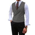 Fashion Solid Vests for Men Casual Style Sleeveless Male Fashion Waistcoat 1 Piece Slim Fit Beach Prom Party Suits Vest