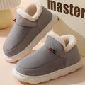 Shevalues Fashion Fur Slippers For Women Men Winter Warm ankles Cozy Furry Slides Home Indoor Soft Sole Plush Slides Cotton Shoe