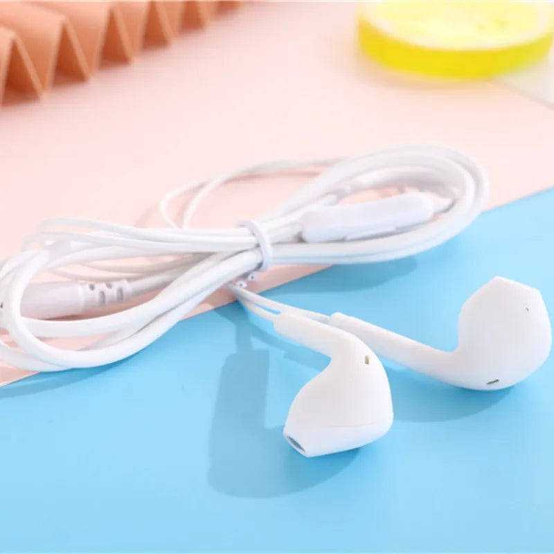 Multi-function 3.5MM Wired Earphones Headphones in Ear With Mic Sports Music Earduds Handfree Headsets For Xiaomi Samsung Huawei