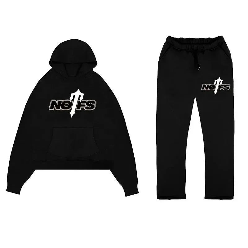 Men's Fashion Casual Tracksuits Outdoor Fitness Jogging Hooded Sets Sports Luxury Hoodie Drawstring Pants - View 7 | SAMAG
