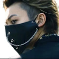 Punk Hot Blood Street Fashion Roaming Summer Campus Handsome Thin Cool Breathable Face Mask
