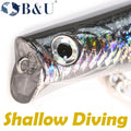 B&U Floating Minnow Jerkbait Lure Long Casting Lipless | SAMAG