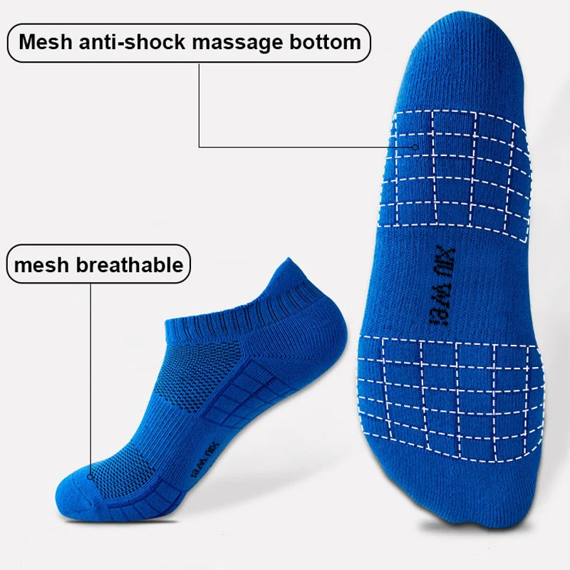 Pairs Ankle Socks Men Women Breathable Mesh Cotton | SAMAG