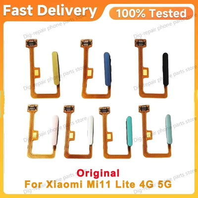 Original Fingerprint Sensor For Xiaomi Mi 11 Lite 5g 4g | SAMAG