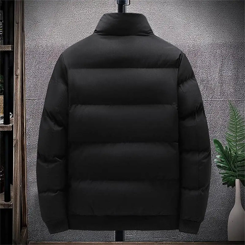 Winter Coat Men 2026 New Thick Warm Bomber Jackets Puffer Jackets Parkas Down Coats Waterproof Casual Fashion Mens Winter Jacket
