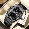 Ultra Thin Fashion Quartz Watch Men Women Minimalist Style Waterproof Luminous Wristwatch Comfortable Strap Daily Office Gift