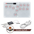 Flatbox Left/Right Layout Mini HitBox Stickless Controller For PS4 FightStick HotSwap Kailh Switch Arcade Joystick For PC/PS3/NS