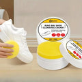 Fasilawei Concentrated Multi-Use Cleaner Gel: Sponge-Included, Jasmine-Scented, Instant Whitening/Stain Removal for Shoes & Car