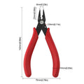 Jewelry Crimping Pliers for DIY Accessories Making Tips Tool Tweezers Nose Pliers