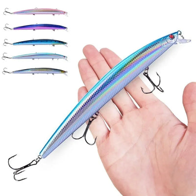 16 Colors 18cm 24g Minnow Fishing Lure Laser Crankbait | SAMAG