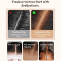 UNice 7x5 Bye-Bye Slip™ Lace Balayage Highlights Water Wave Wig With Drawstring Unbox Side Part Wear Go Glueless Human Hair Wigs