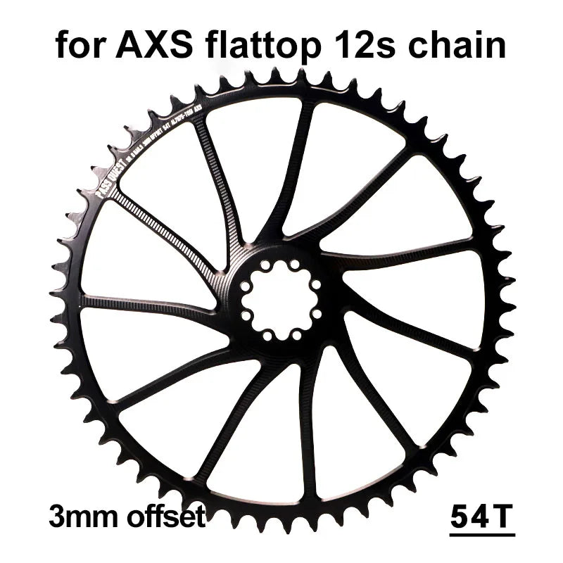 8 Bolt Direct Mount Chainring Narrow Wide Star For Sram Force Red Rival Axs 12-speed Chainring 28t 30t 32t 34t 36 38 40 Tooth
