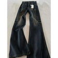 Classic Retro Flare Denim Men's Jeans Bootcut Stretch | SAMAG