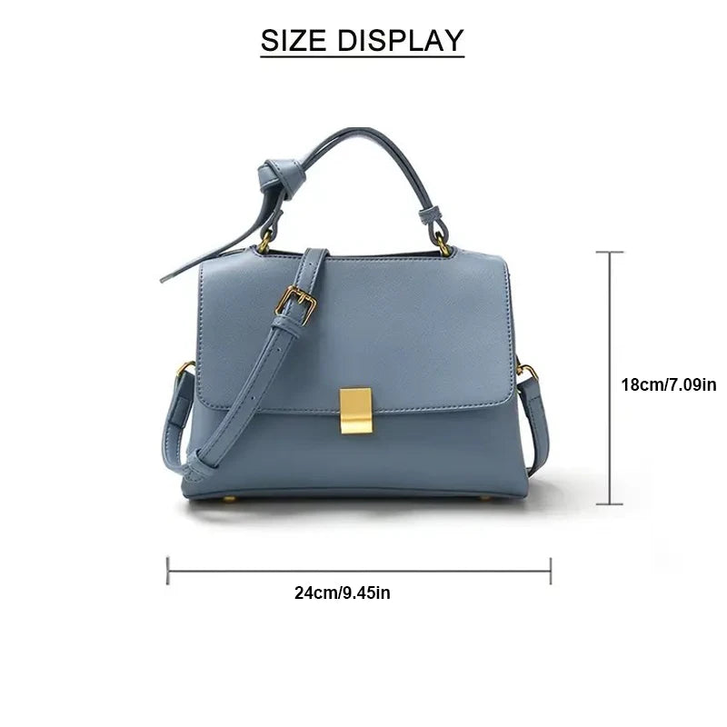 Small Crossbody Bag For Women - Elegant Leather Evening Purse With Adjustable Strap - Lightweight Shoulder Handbag