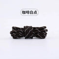 Length 100cm DIY Freedly Round Leather Colorful MIU Shoelaces Canvas Casual  Boots Shoe Laces Rope Shoestrings