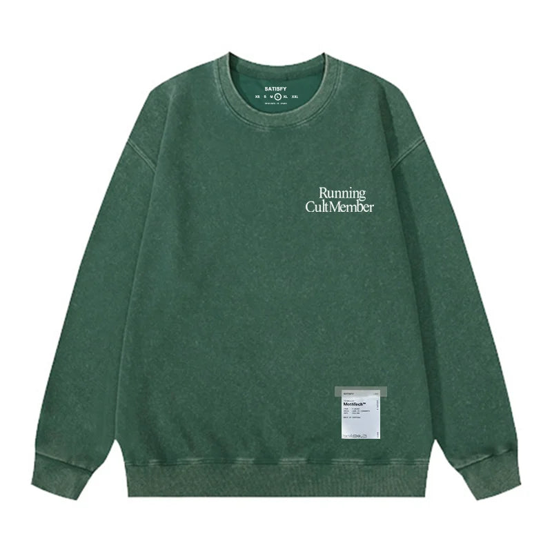 Satisfy SoftCell Men's round-neck sweatshirt Running | SAMAG