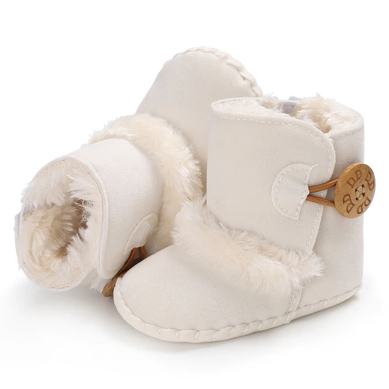 Baby Autumn Winter Boots Girl Boys Warm Shoes Solid - View 4 | SAMAG