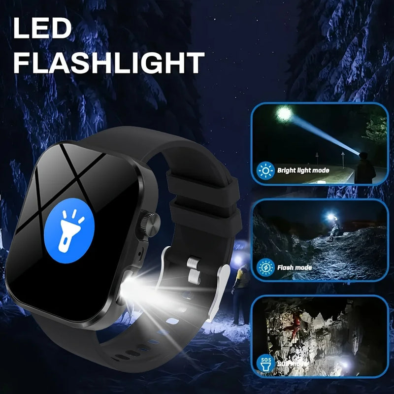 Smart Watch, Premium, with Multiple Sports Modes/Call Notifications/Message Alerts/Music Control and More