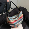 2026 Classic Women Single Shoulder Crossbody Handbag Lightweight Large Capacity Daily Bag Weaving Dumpling Buns