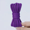 1 Pair Round Shoelaces Fof Basketball Sneakers Shoe Laces Black White Shoelace Universal for Children and Adults 100CM