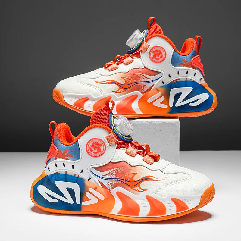 Children Basketball Shoes Winter Breathable Cushioning | SAMAG
