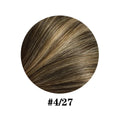 Straight Ponytail 100% Real Human Hair Drawstring Ponytail Clip In Hair Extensions Brazilian Virgin Natural Black Clips Ponytail